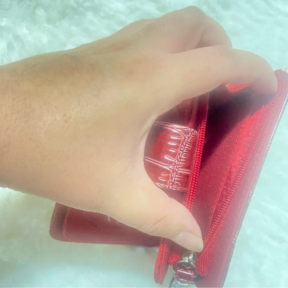 Sag Harbor Red and Tan Wallet